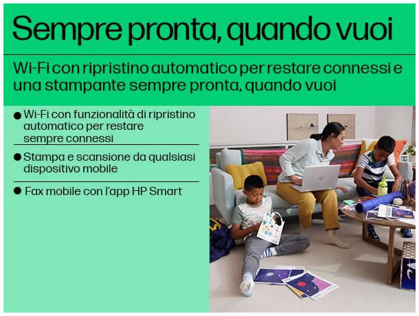 Sompre pronta con il WiFi